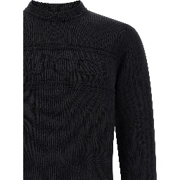 Black Cotton Cardigan
