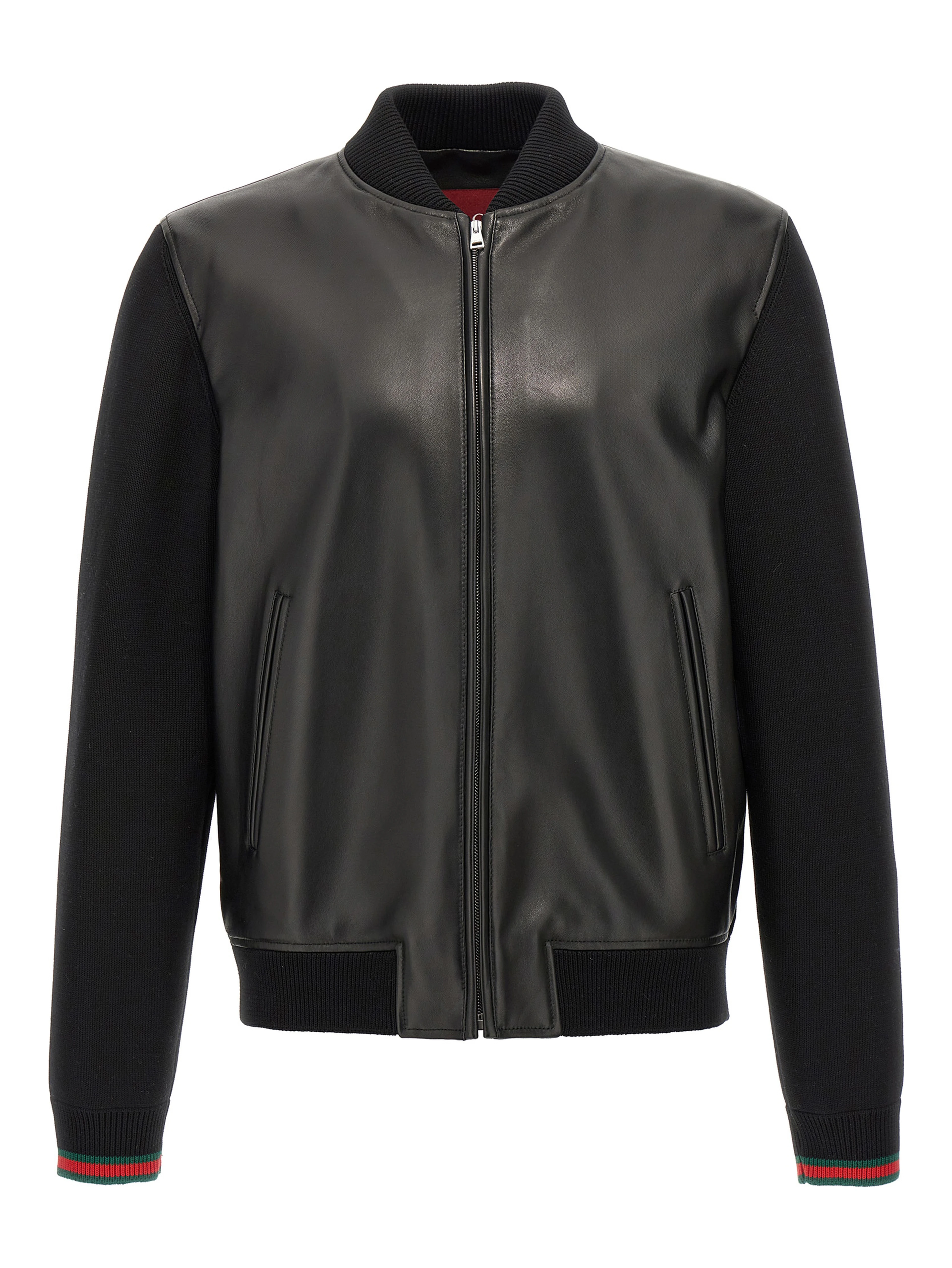 Black Lamb Leather Leather Jacket