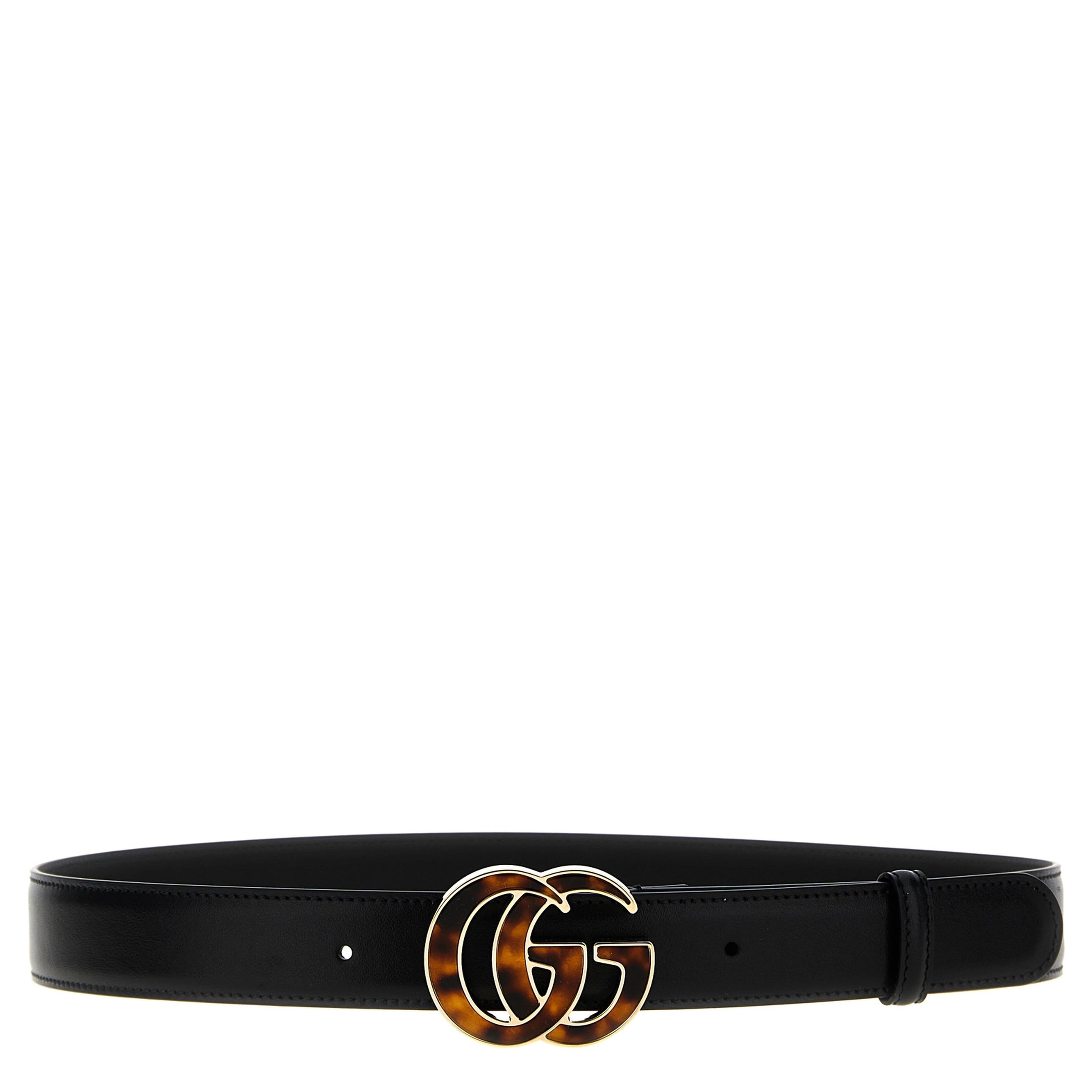 Black Calfskin Regular Belt