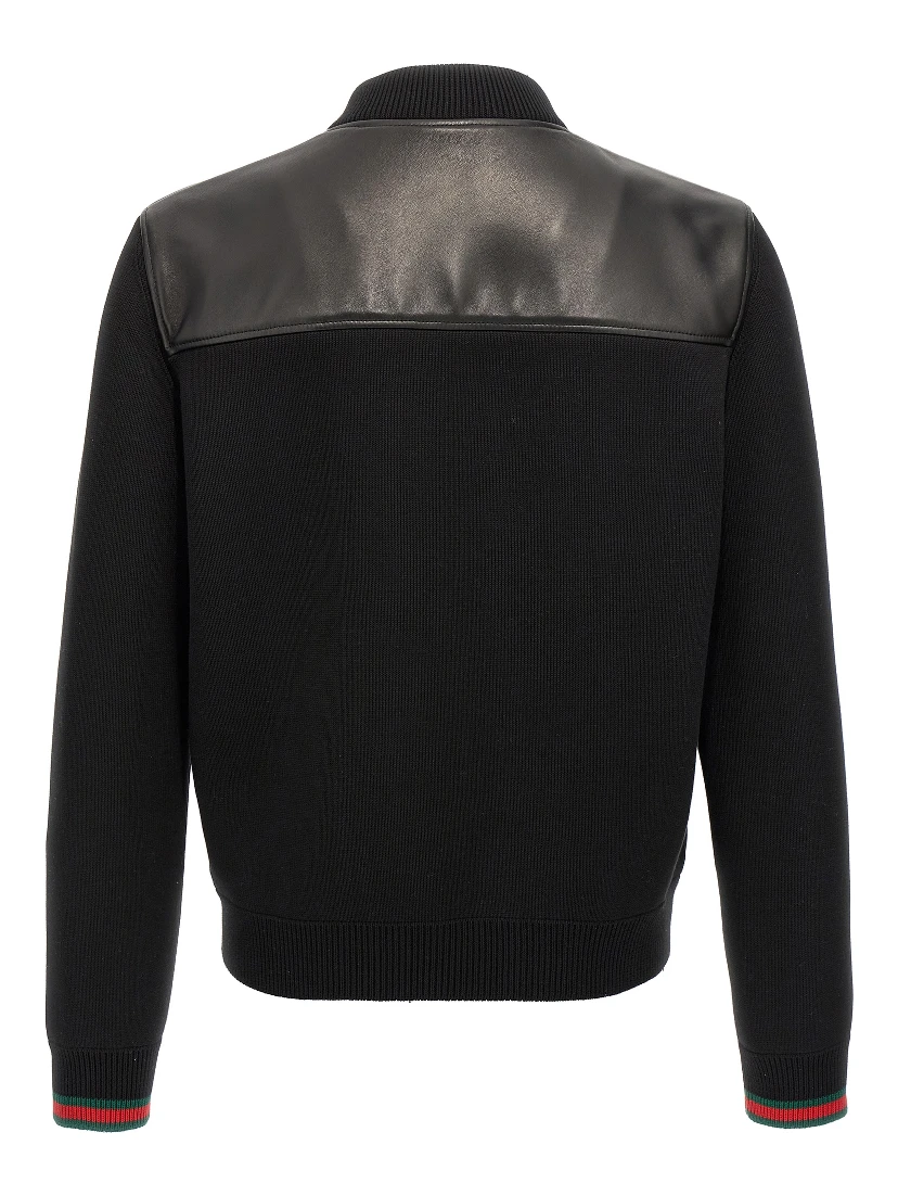 Black Lamb Leather Leather Jacket