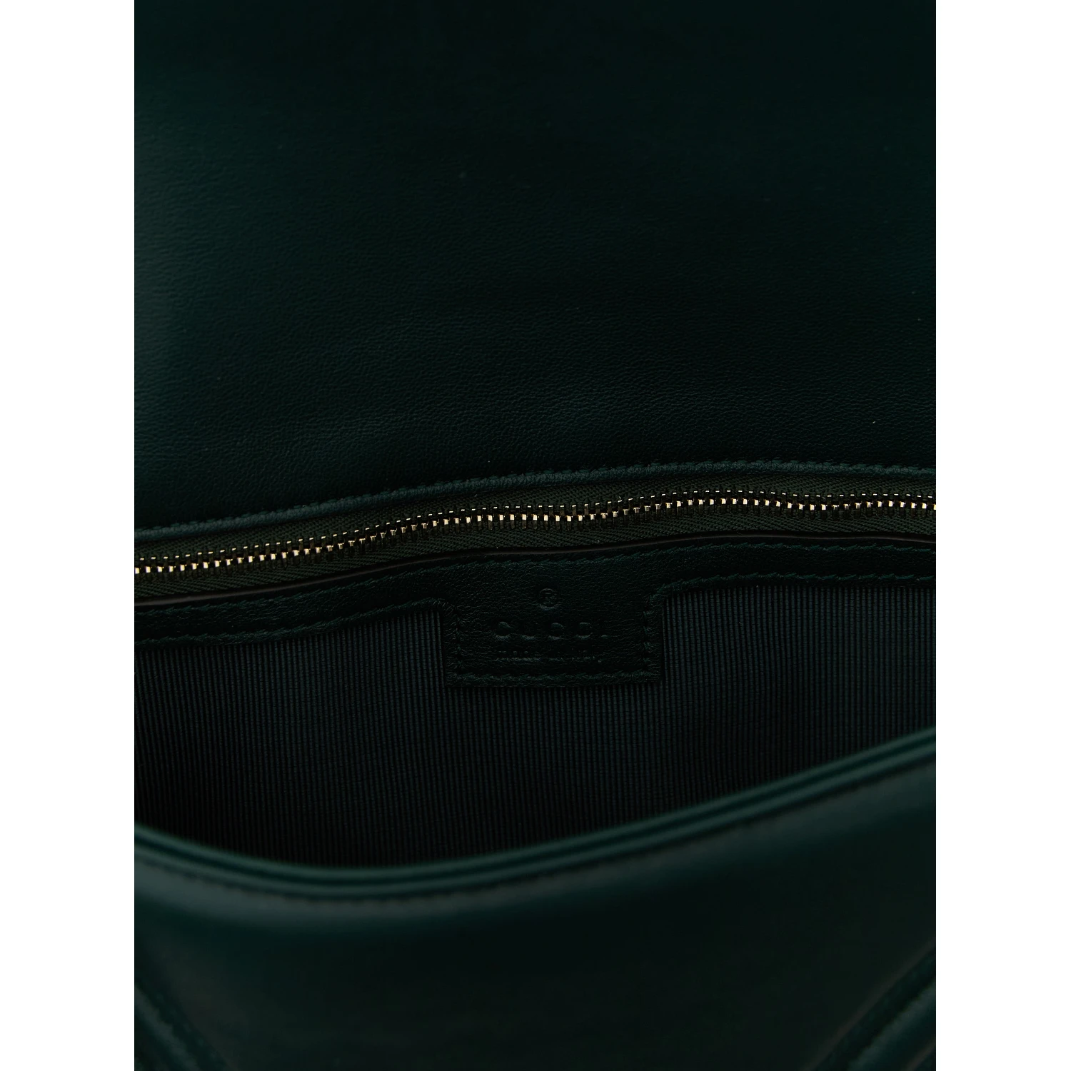 Bicolor Lamb Leather Shoulder Bag