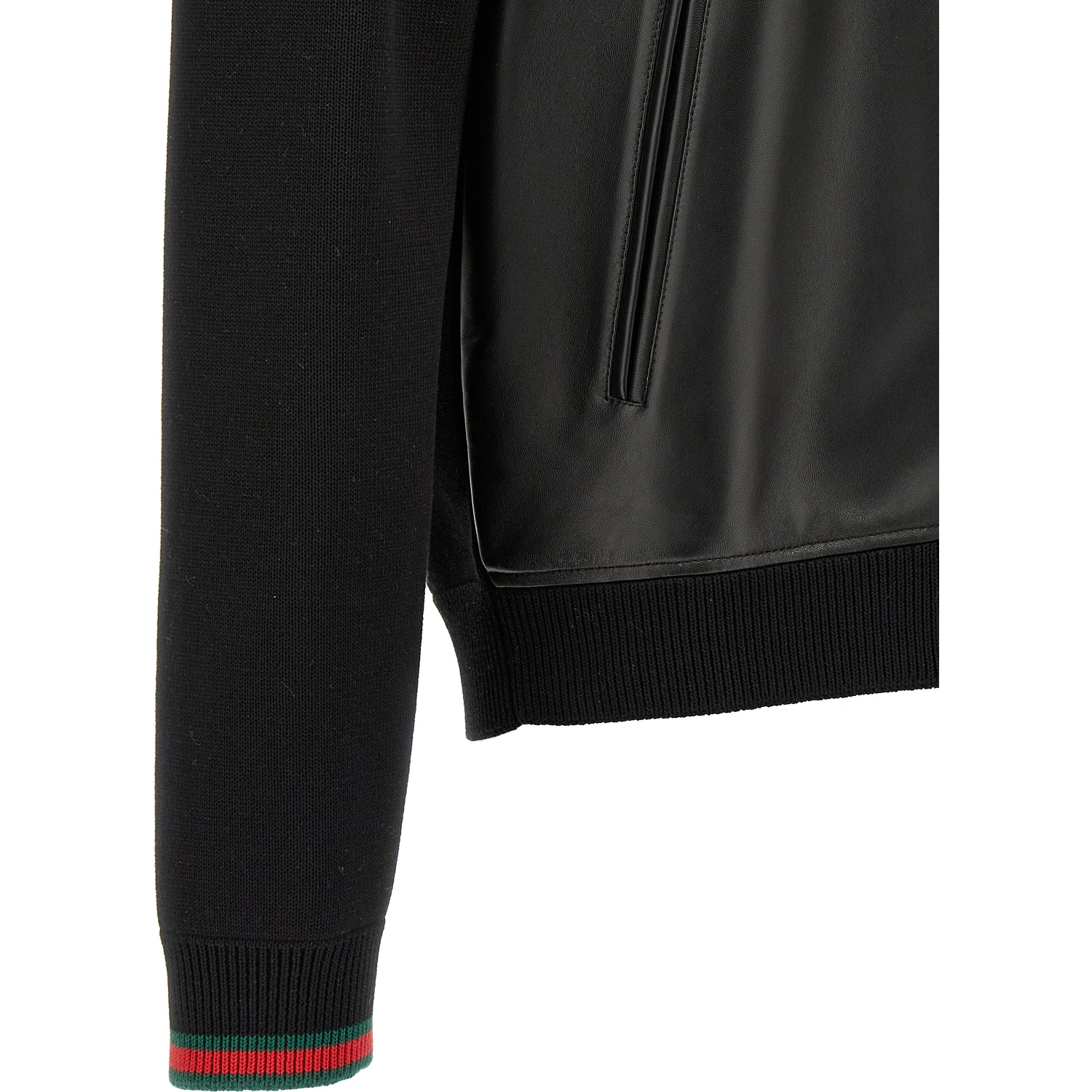 Black Lamb Leather Leather Jacket