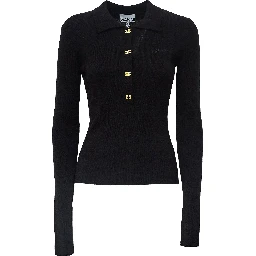 Mini Ribbed Merino Polo