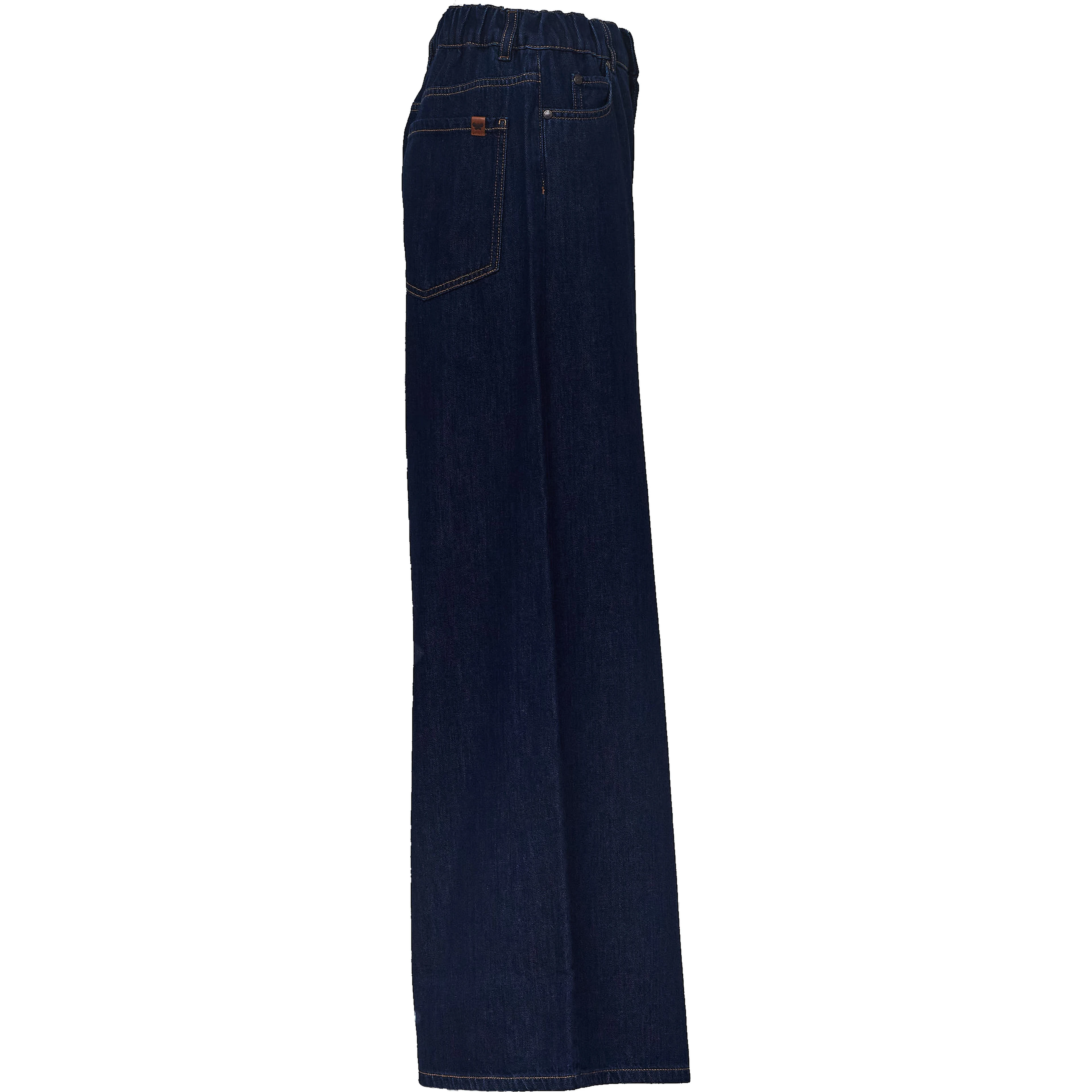 Jeans Zattera In Denim Indaco