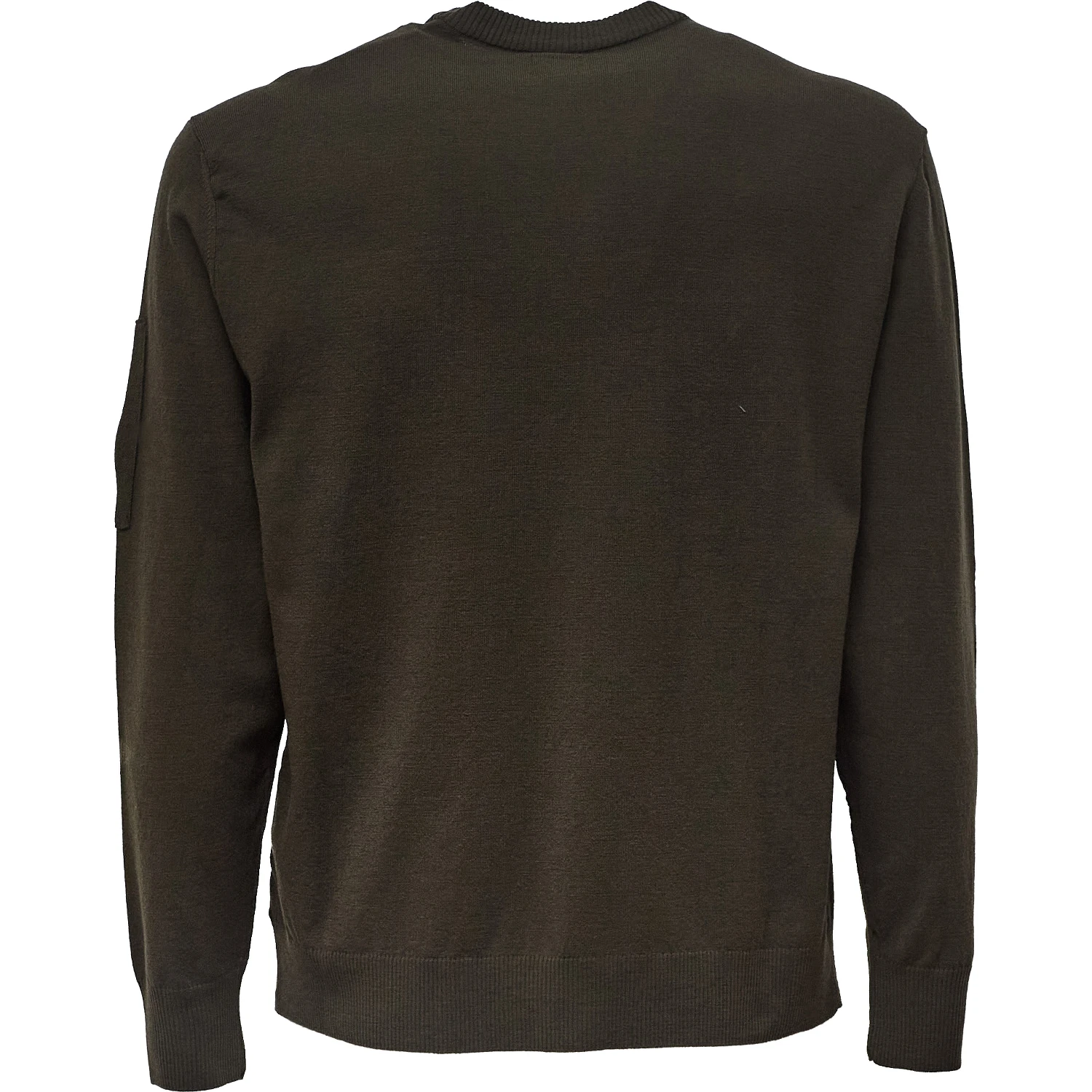 Extrafine Merino Wool Lens Crewneck Sweater