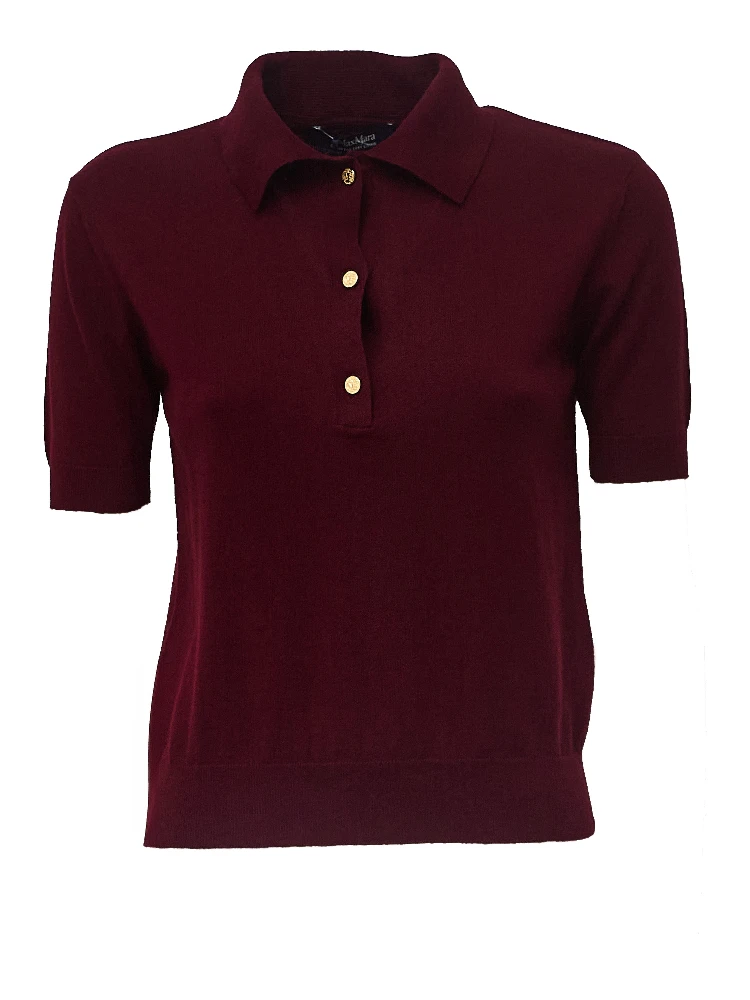 Polo Pomposa In Cotone, Seta, Cashmere