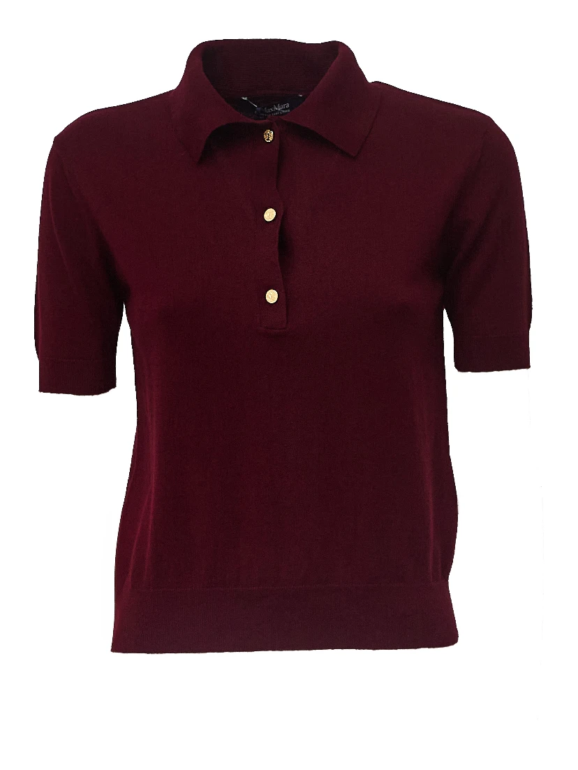 Polo Pomposa In Cotone, Seta, Cashmere