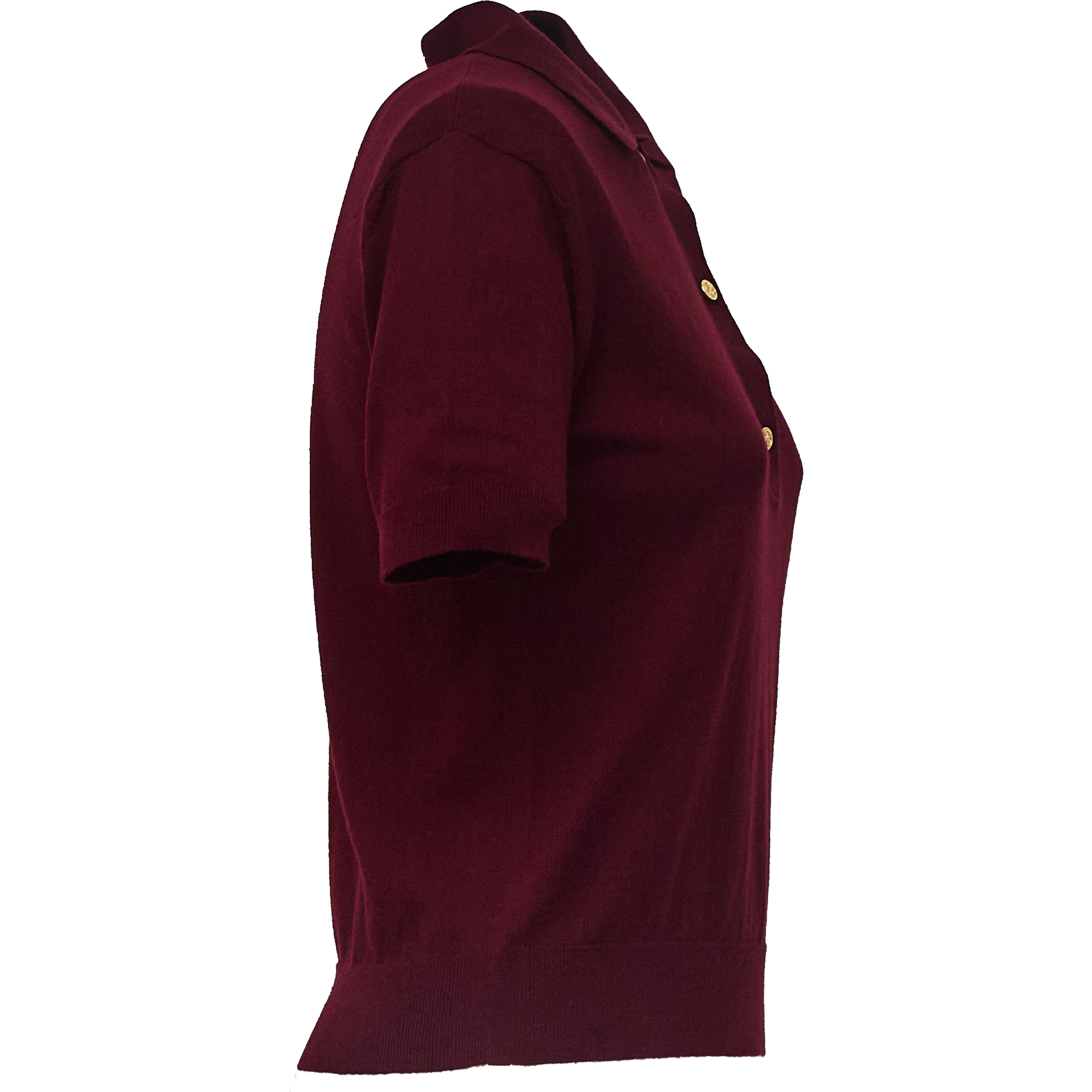 Polo Pomposa In Cotone, Seta, Cashmere