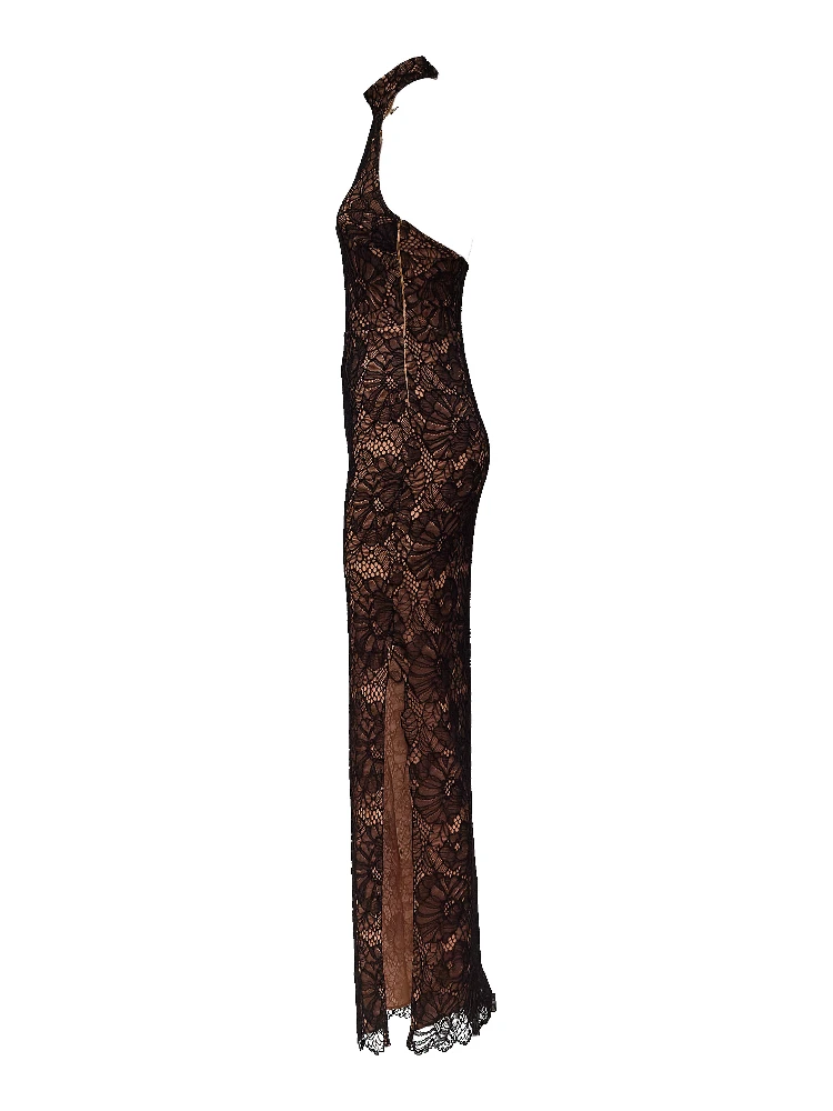 Kasia Lace Halterneck Dress alternative