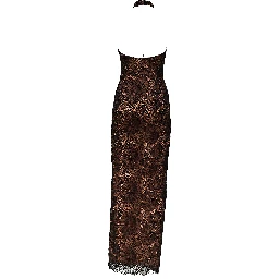 Kasia Lace Halterneck Dress