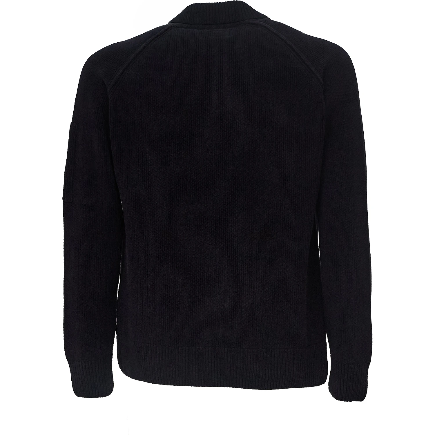 Chenille Cotton Polo Sweater