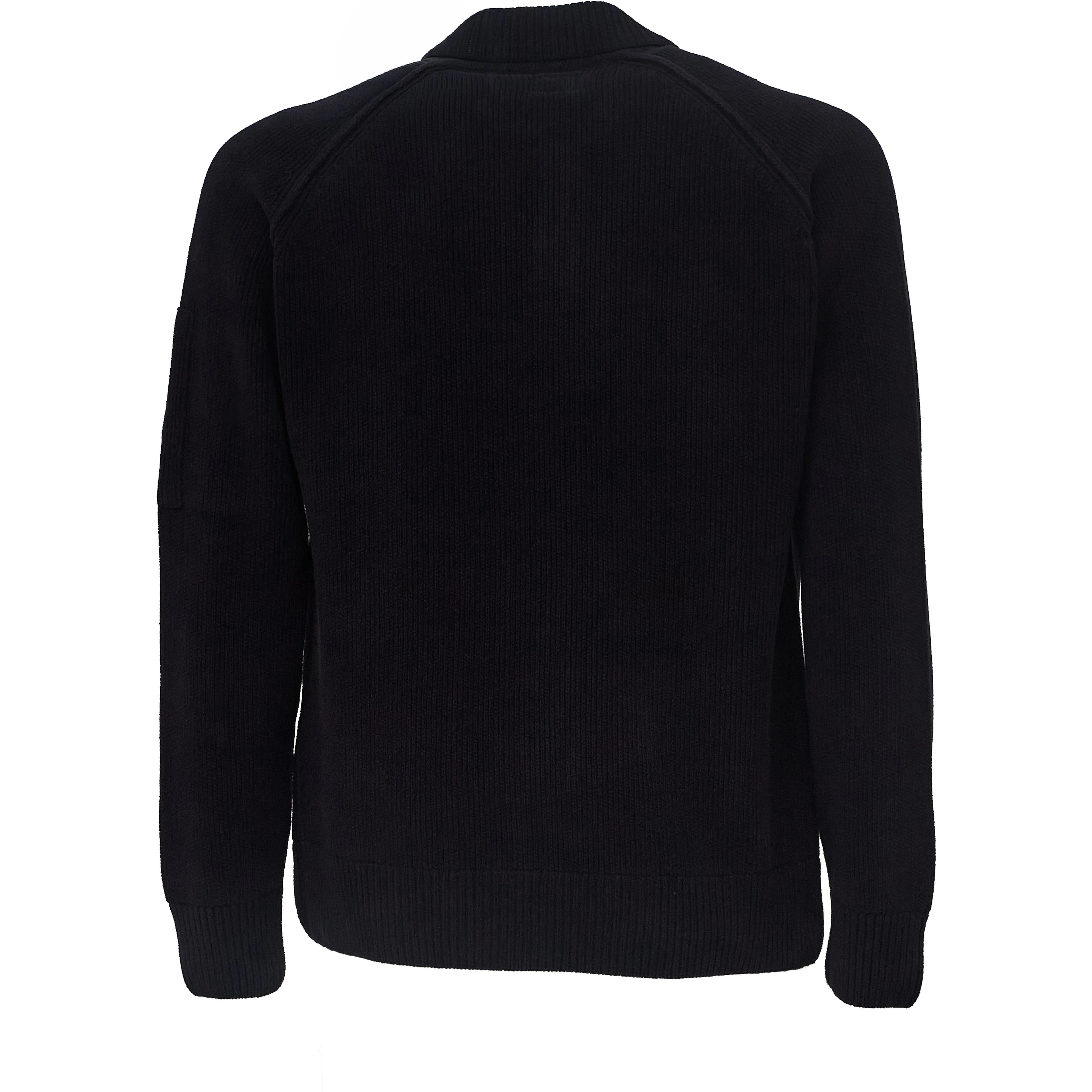 Chenille Cotton Polo Sweater
