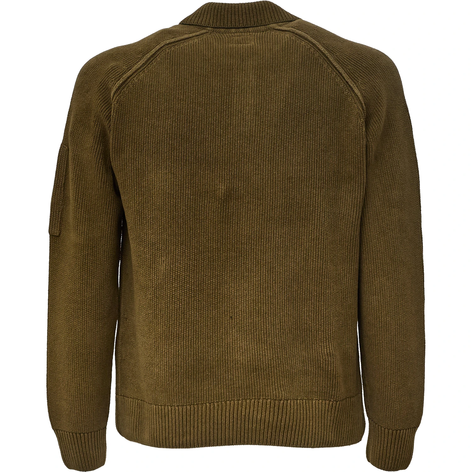 Chenille Cotton Polo Sweater