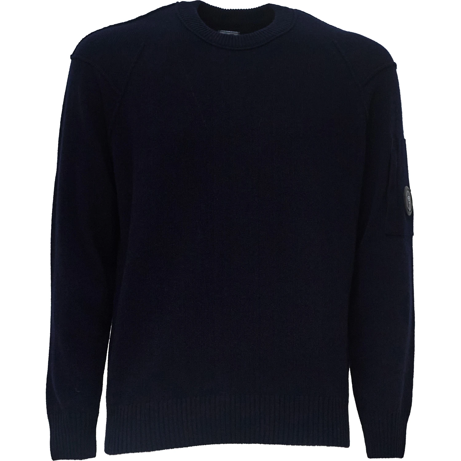 Lambswool Grs Crewneck Lens Sweater