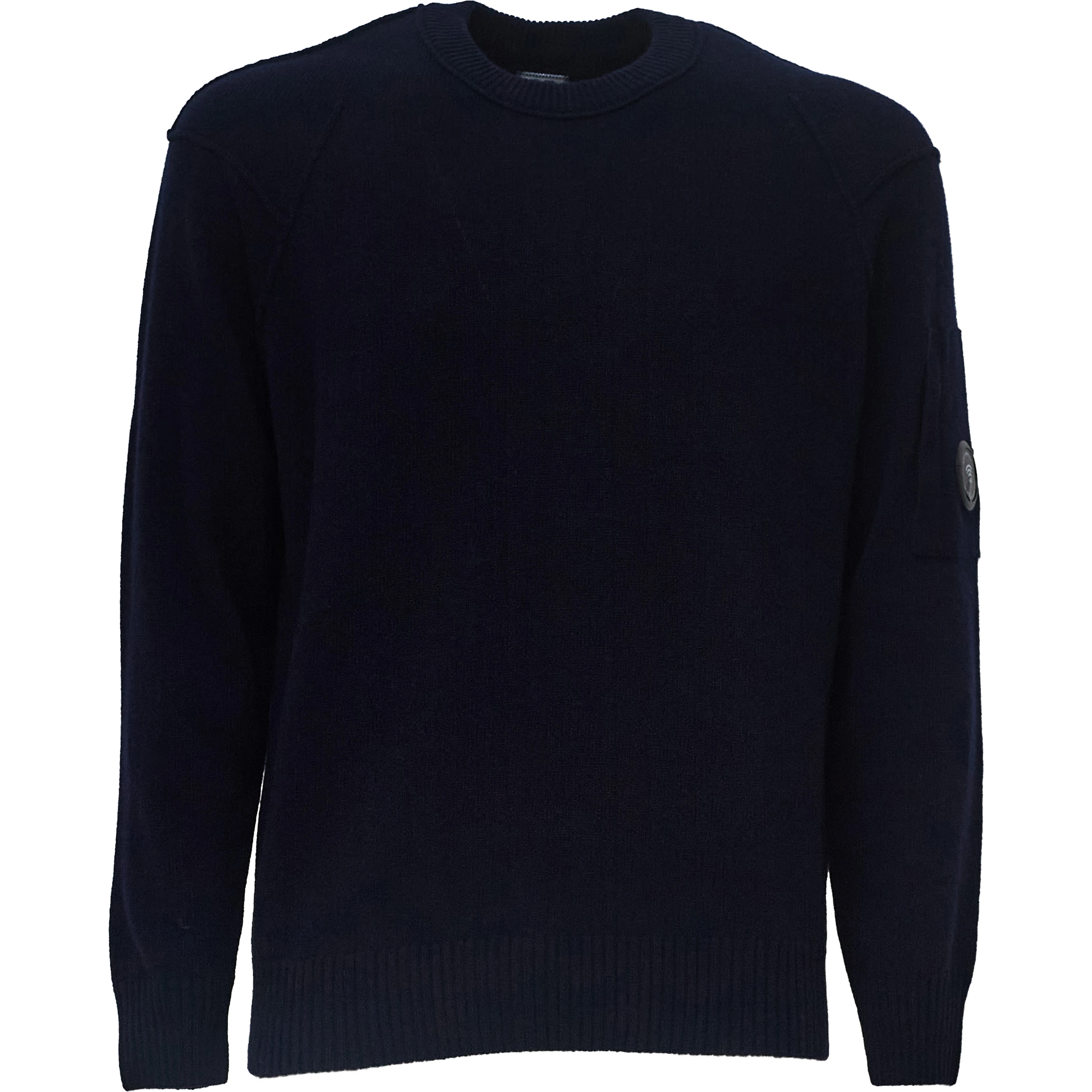 Lambswool Grs Crewneck Lens Sweater
