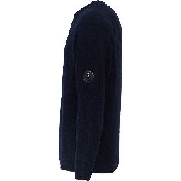 Lambswool Grs Crewneck Lens Sweater