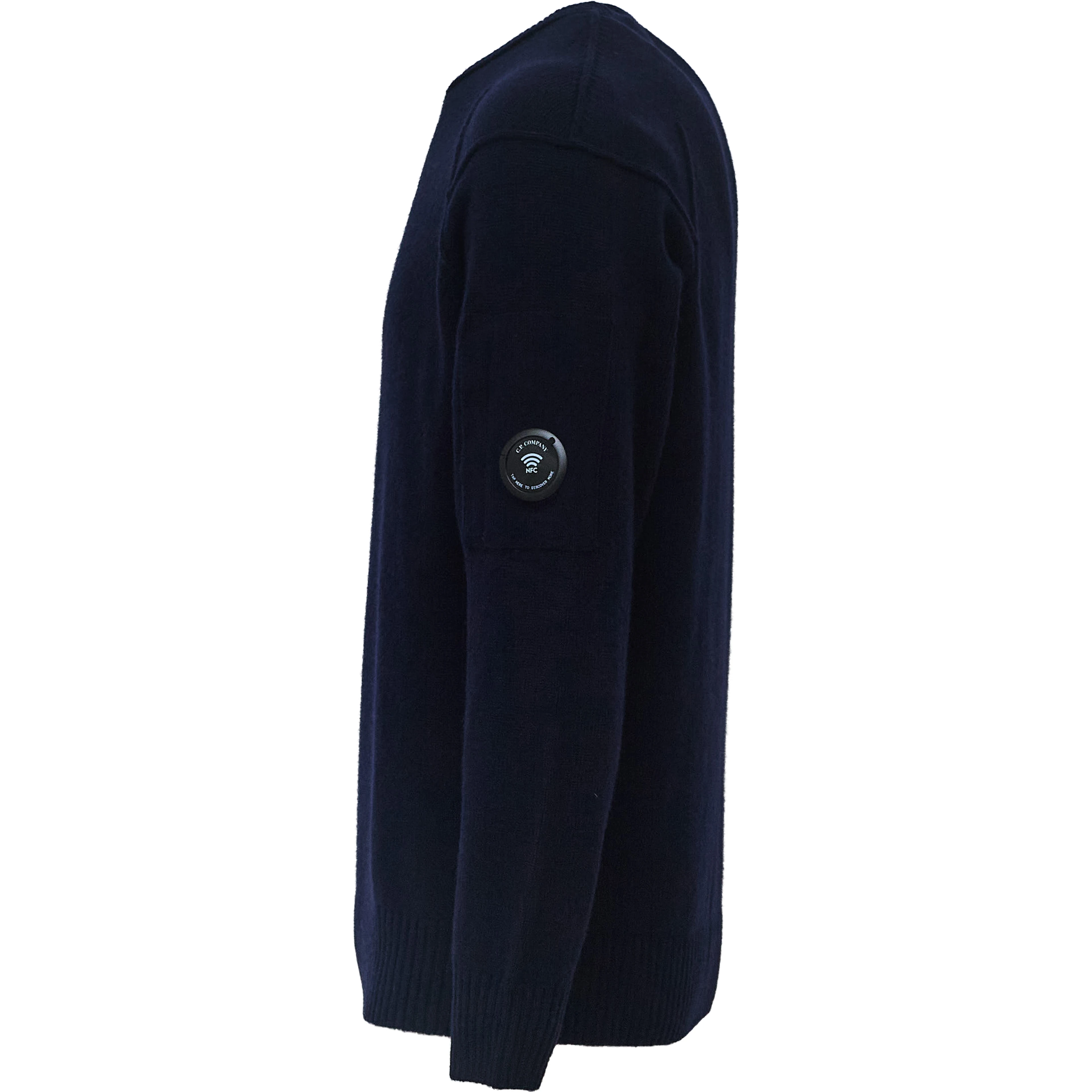 Lambswool Grs Crewneck Lens Sweater