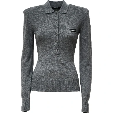 Stini Wool Longleeve Polo