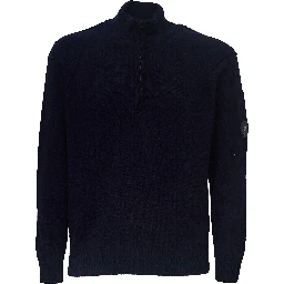 Lambswool Grs Half Zip Sweater