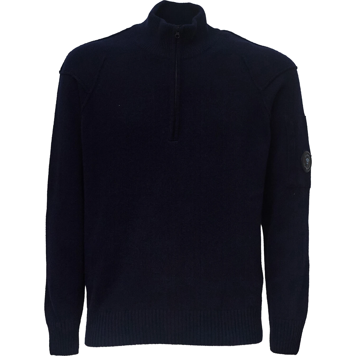 Lambswool Grs Half Zip Sweater