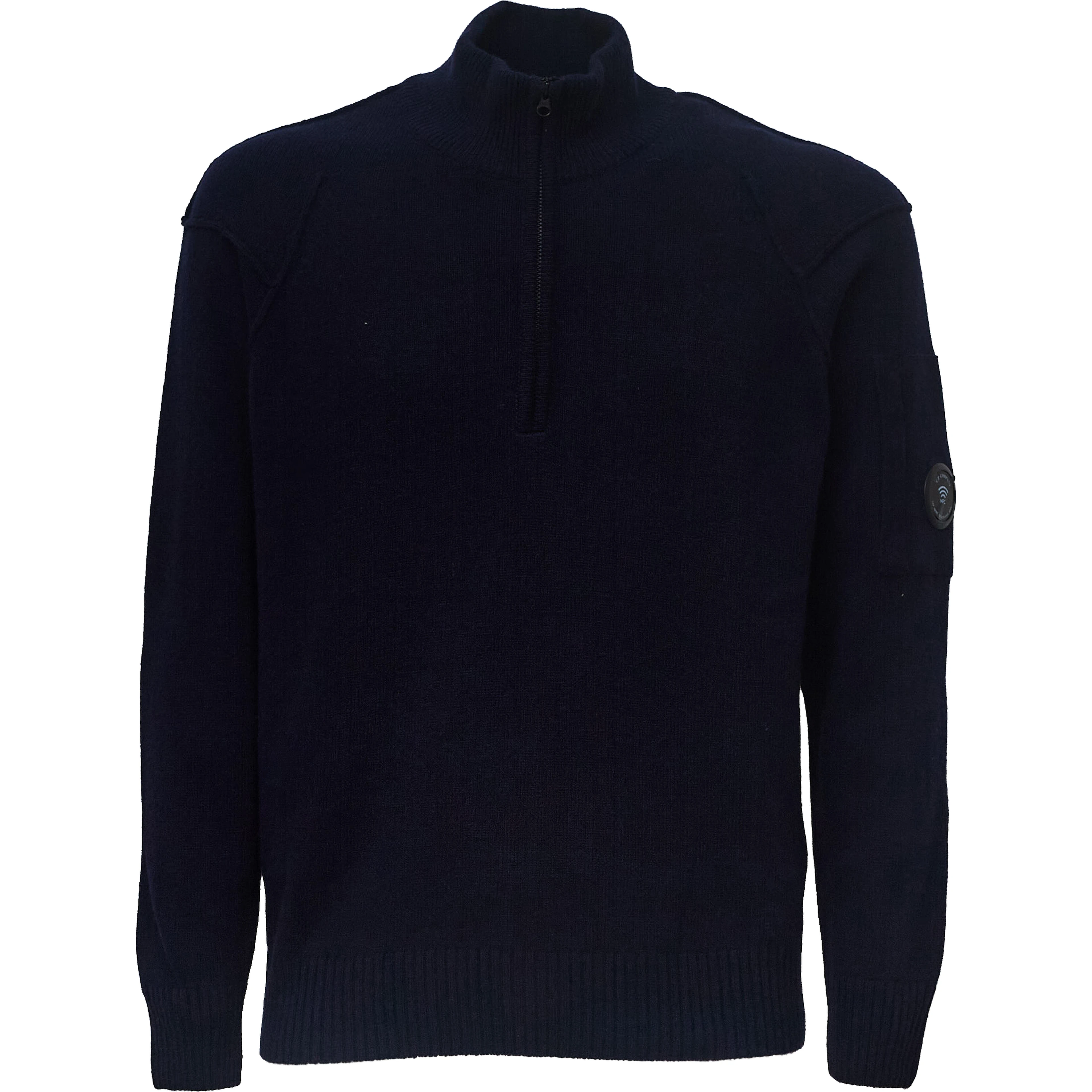 Lambswool Grs Half Zip Sweater