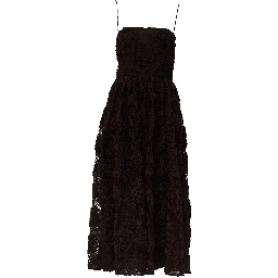 Mellie 3D Flower Midi Dress