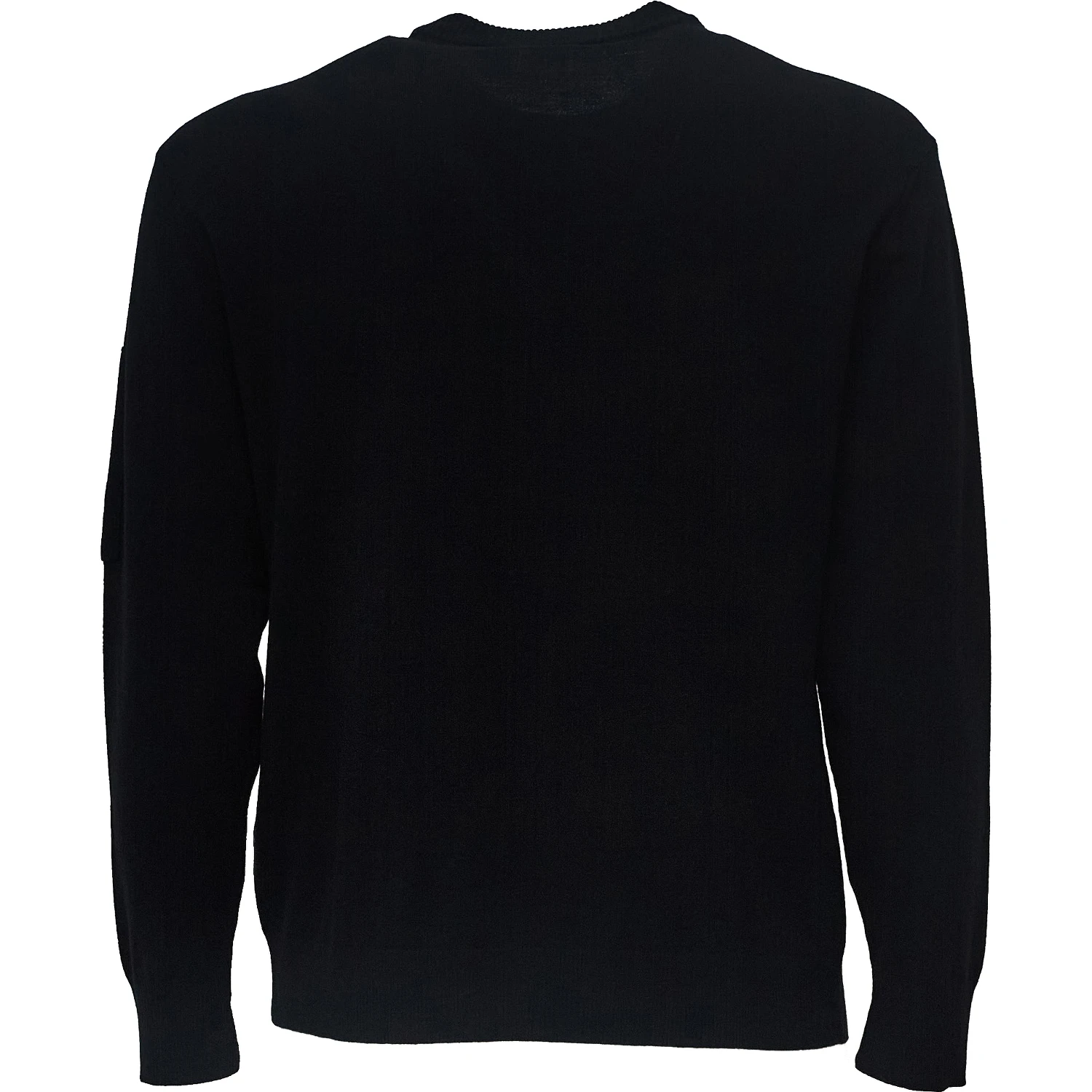 Extrafine Merino Wool Lens Crewneck Sweater