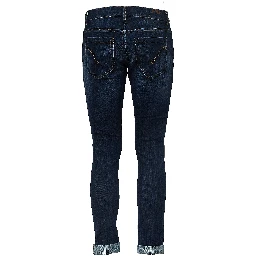 Jeans George Slim Fit In 14 Oz Blue Comfort Denim