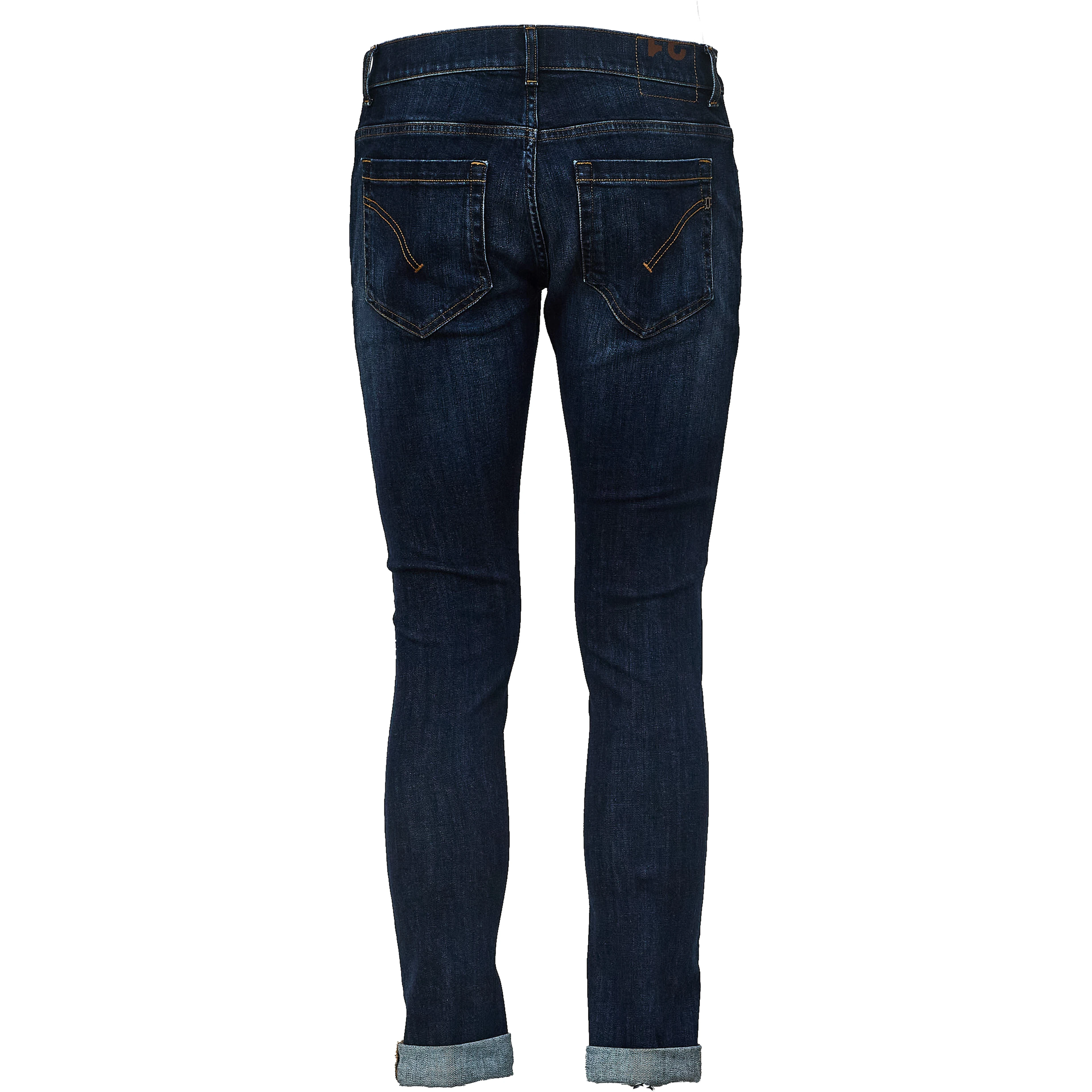 Jeans George Slim Fit In 14 Oz Blue Comfort Denim