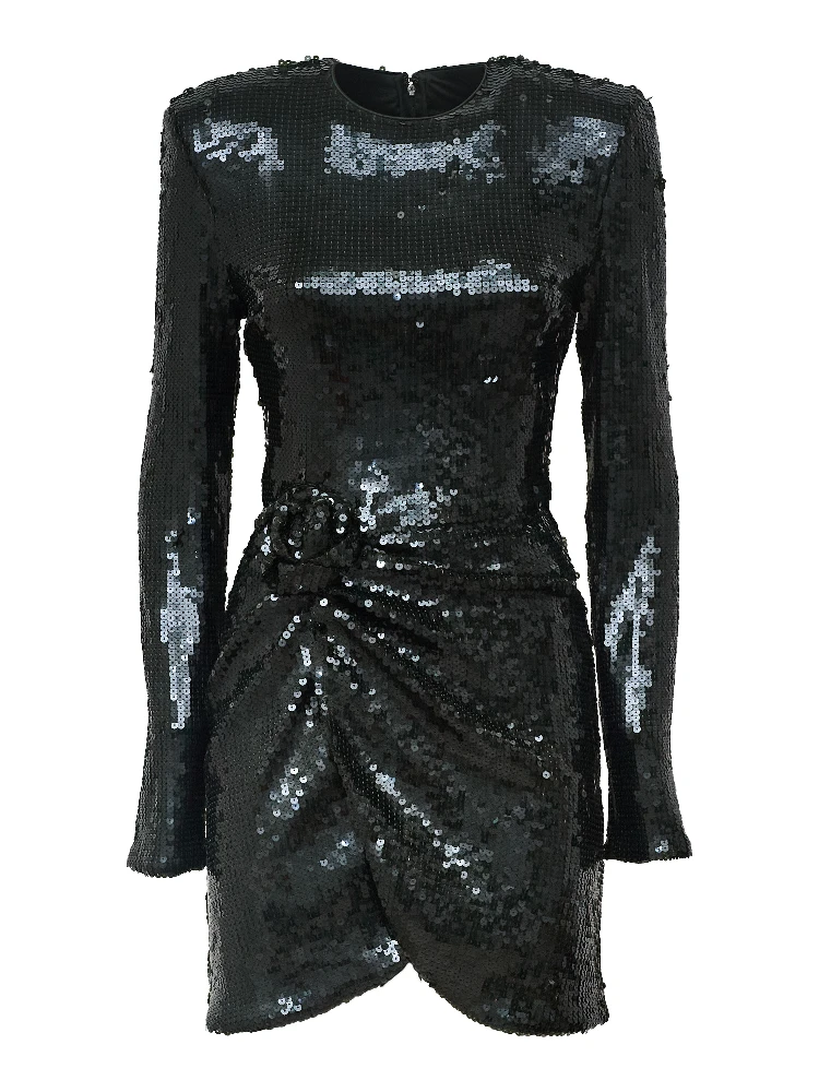 Linet Sequins LS Mini Dress