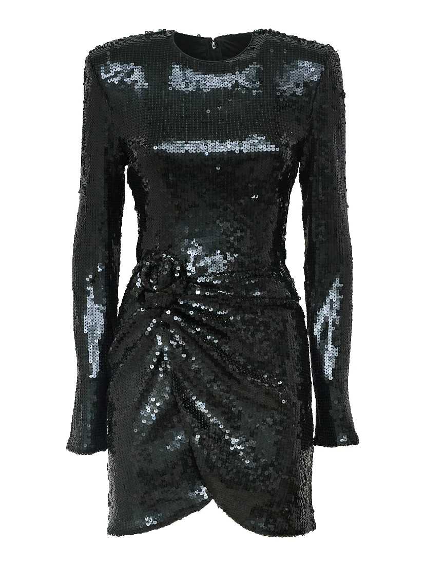 Linet Sequins LS Mini Dress