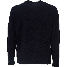 Extrafine Merino Wool Lens Crewneck Sweater