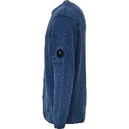 Lambswool Grs Crewneck Lens Sweater