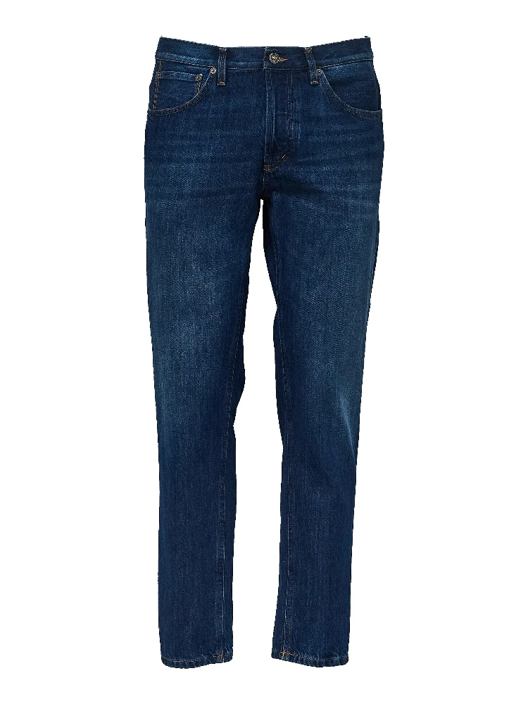 Jeans Brighton Carrot Cut In Blue 12.5 Oz Rigid Denim