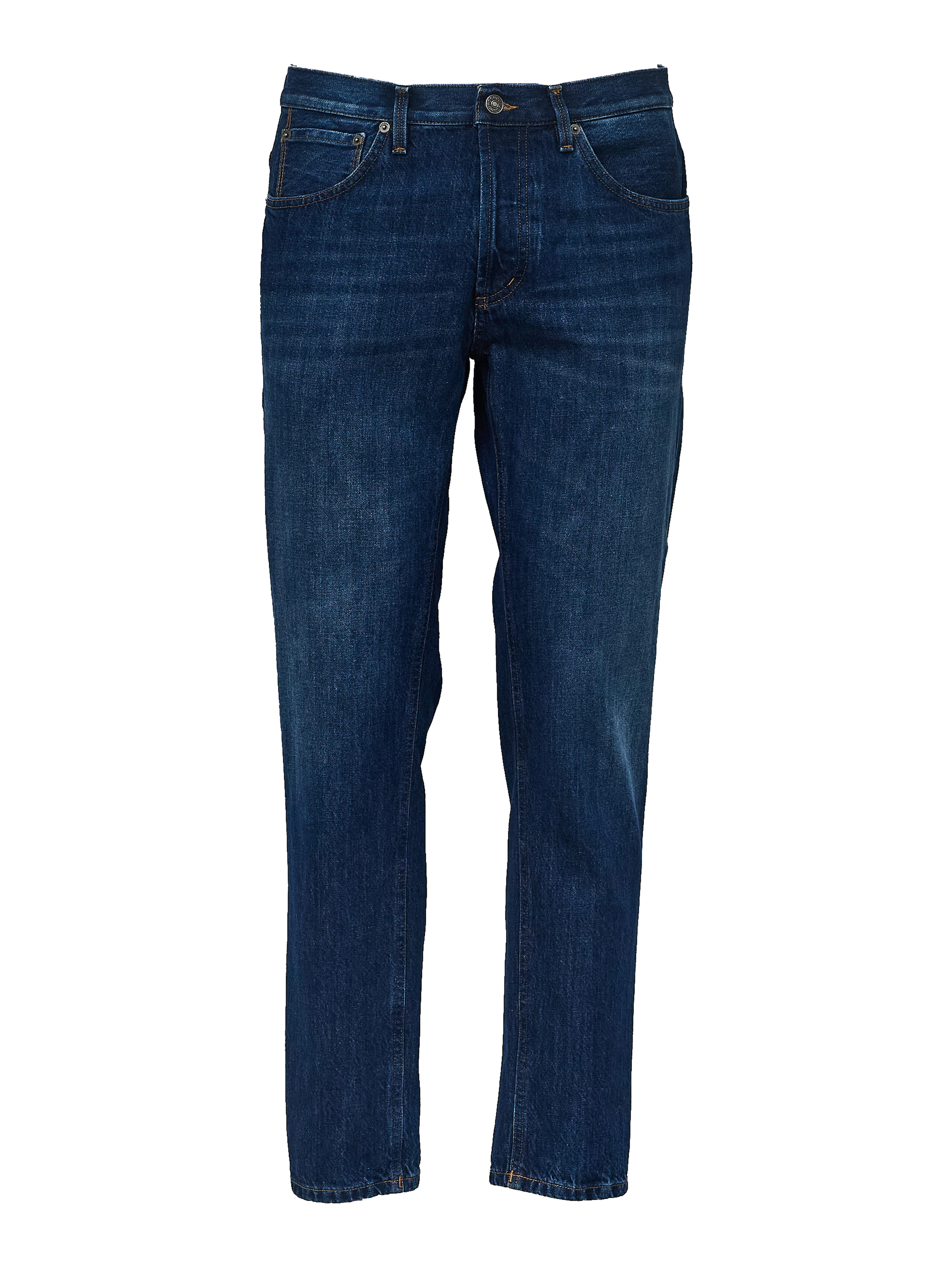Jeans Brighton Carrot Cut In Blue 12.5 Oz Rigid Denim