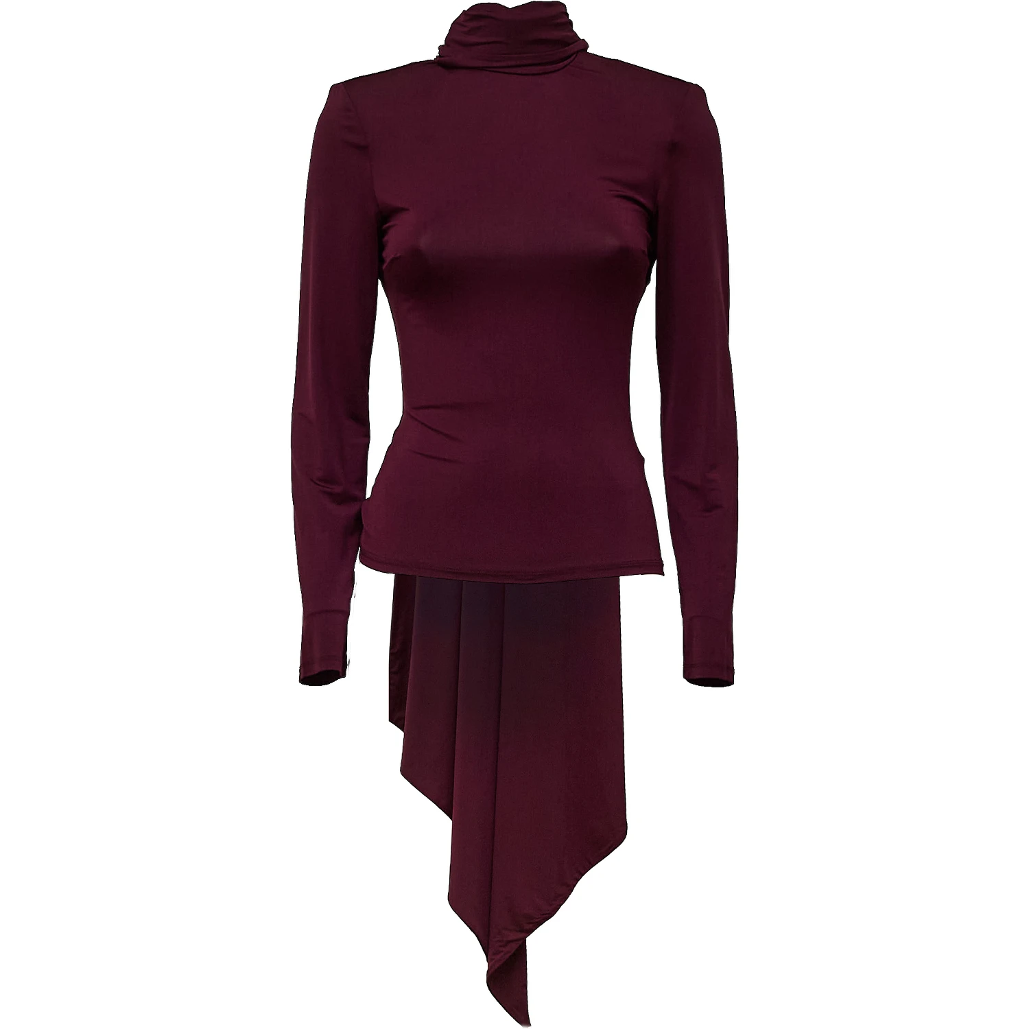 Morena Long-Sleeved Scarf Top