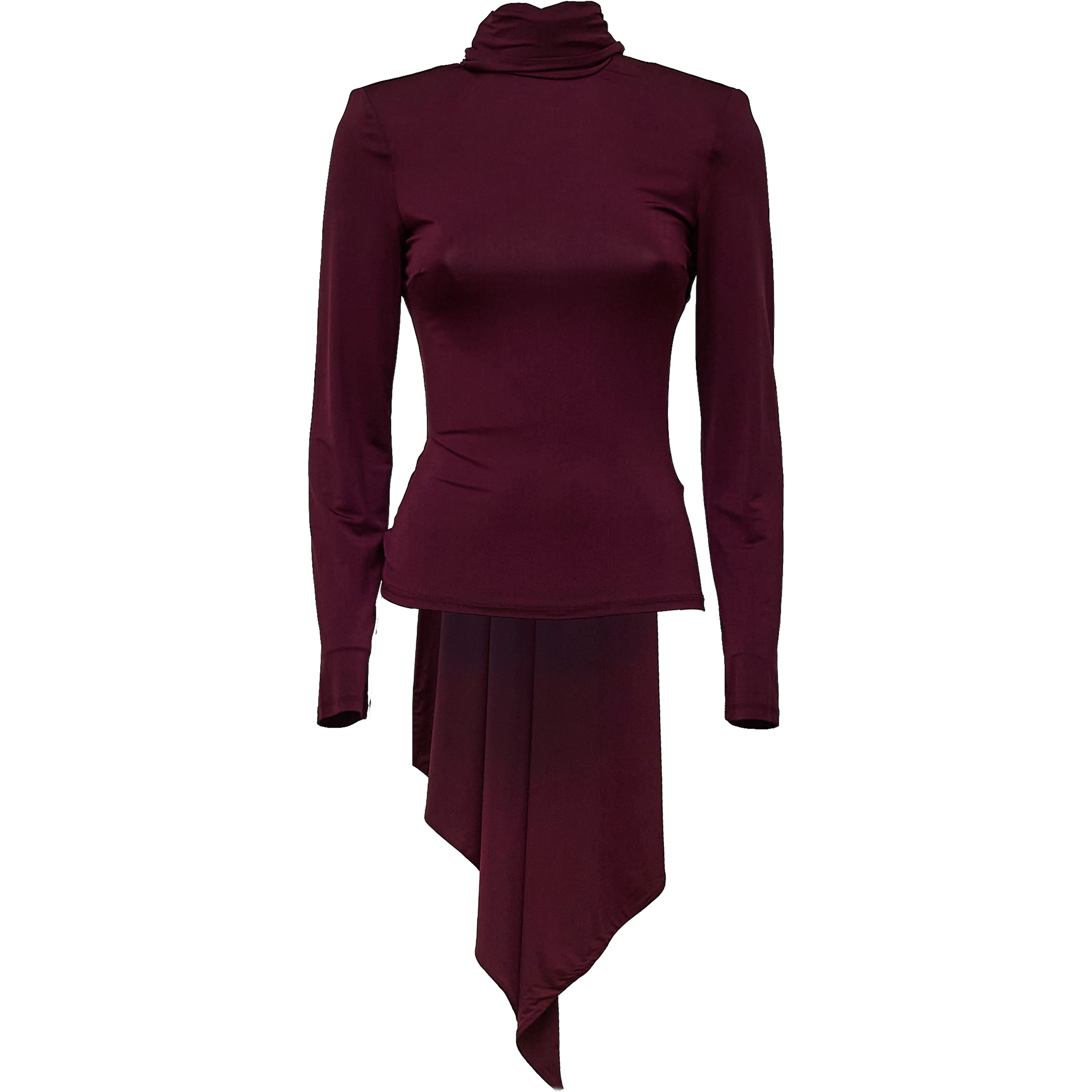 Morena Long-Sleeved Scarf Top