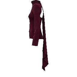 Morena Long-Sleeved Scarf Top