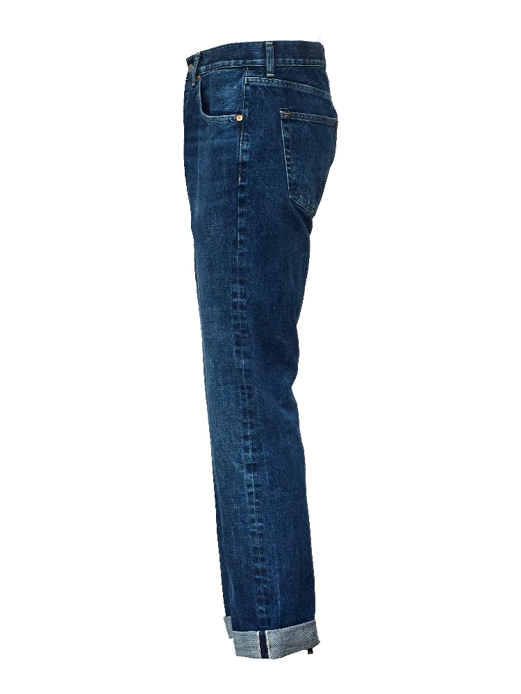 Jeans Bray Regular Fit In Blue 14 Oz Rigid Selvedge Denim alternative