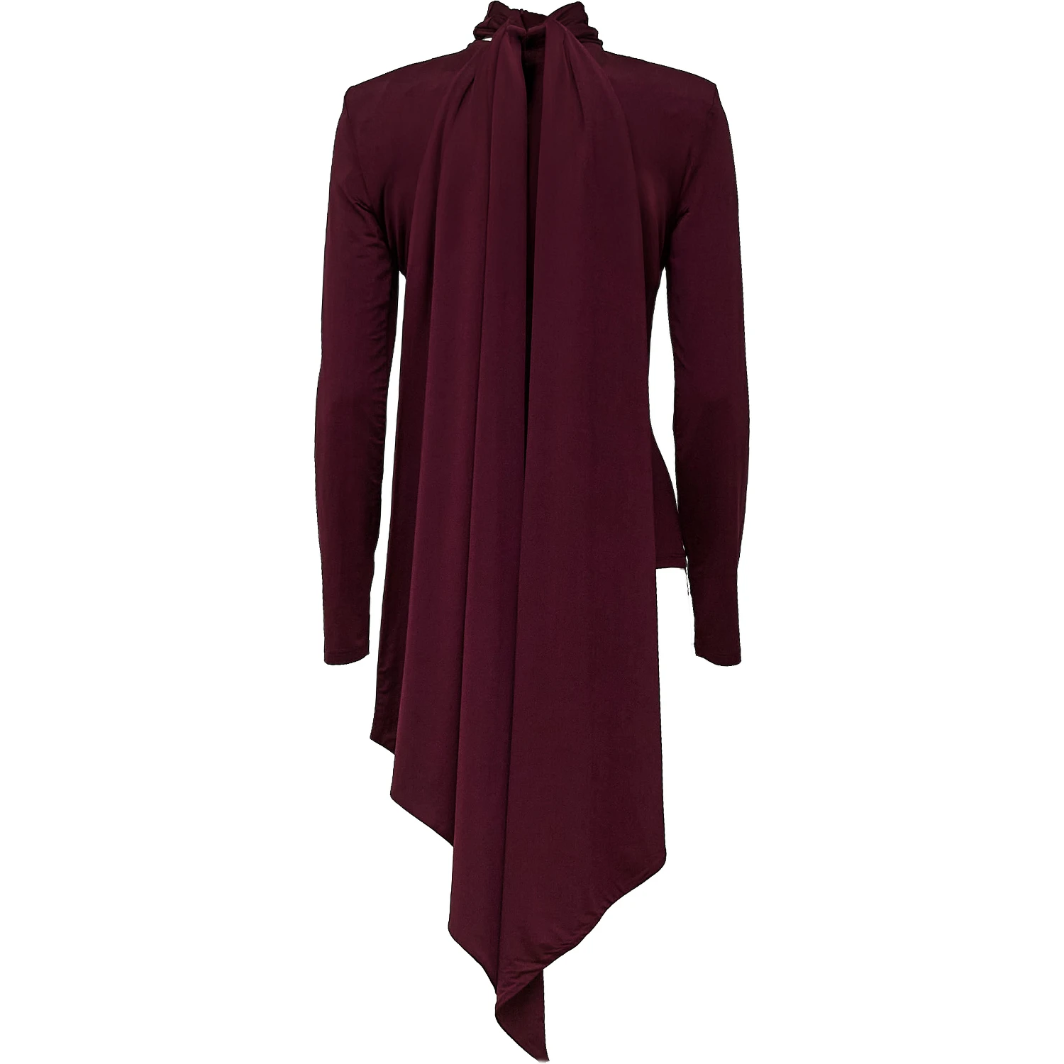 Morena Long-Sleeved Scarf Top