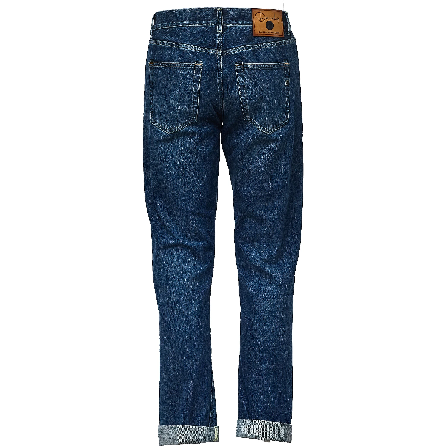Jeans Bray Regular Fit In Blue 14 Oz Rigid Selvedge Denim