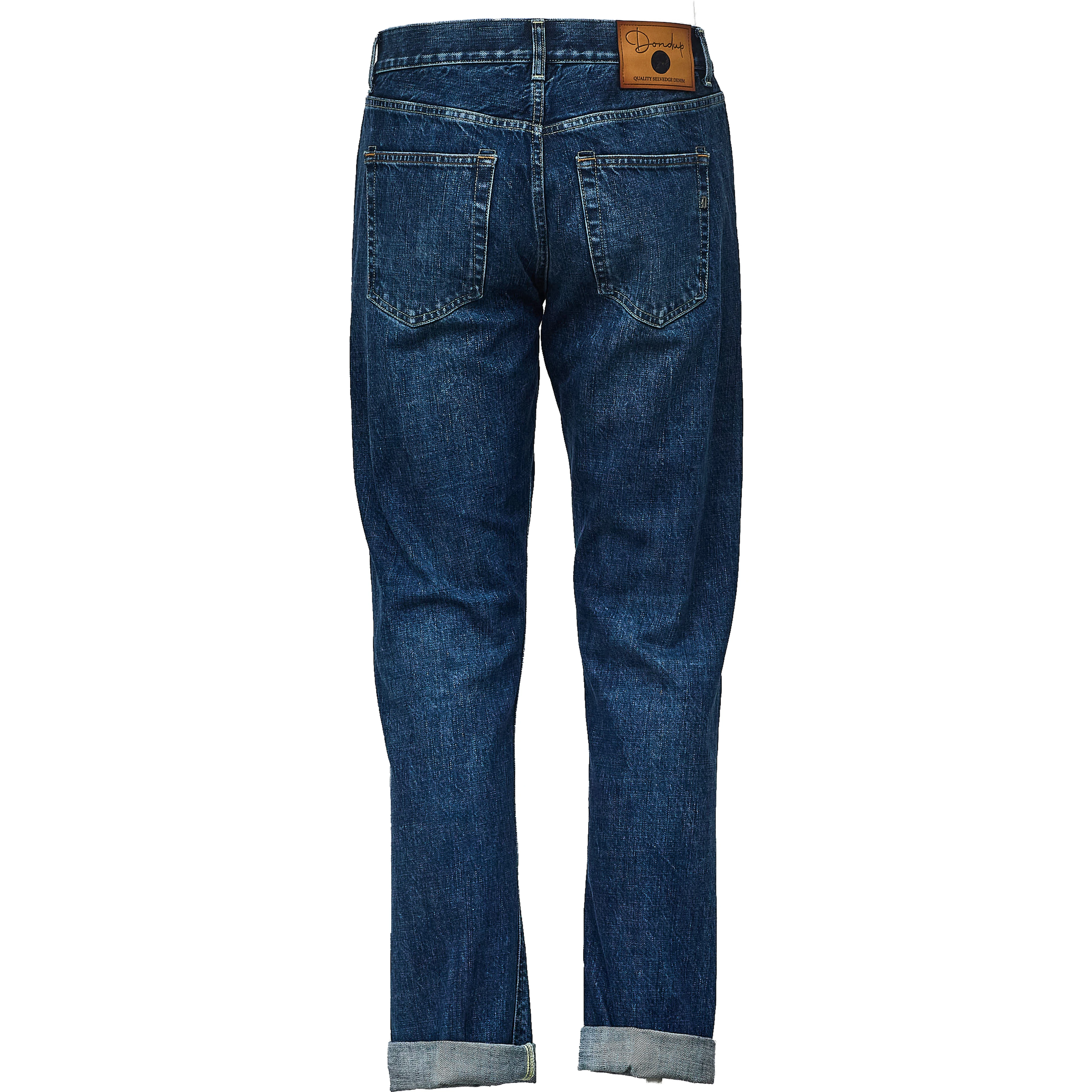 Jeans Bray Regular Fit In Blue 14 Oz Rigid Selvedge Denim