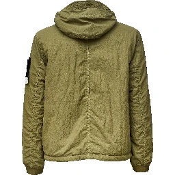 Parka Corto Warp Rib Nylon-Tc