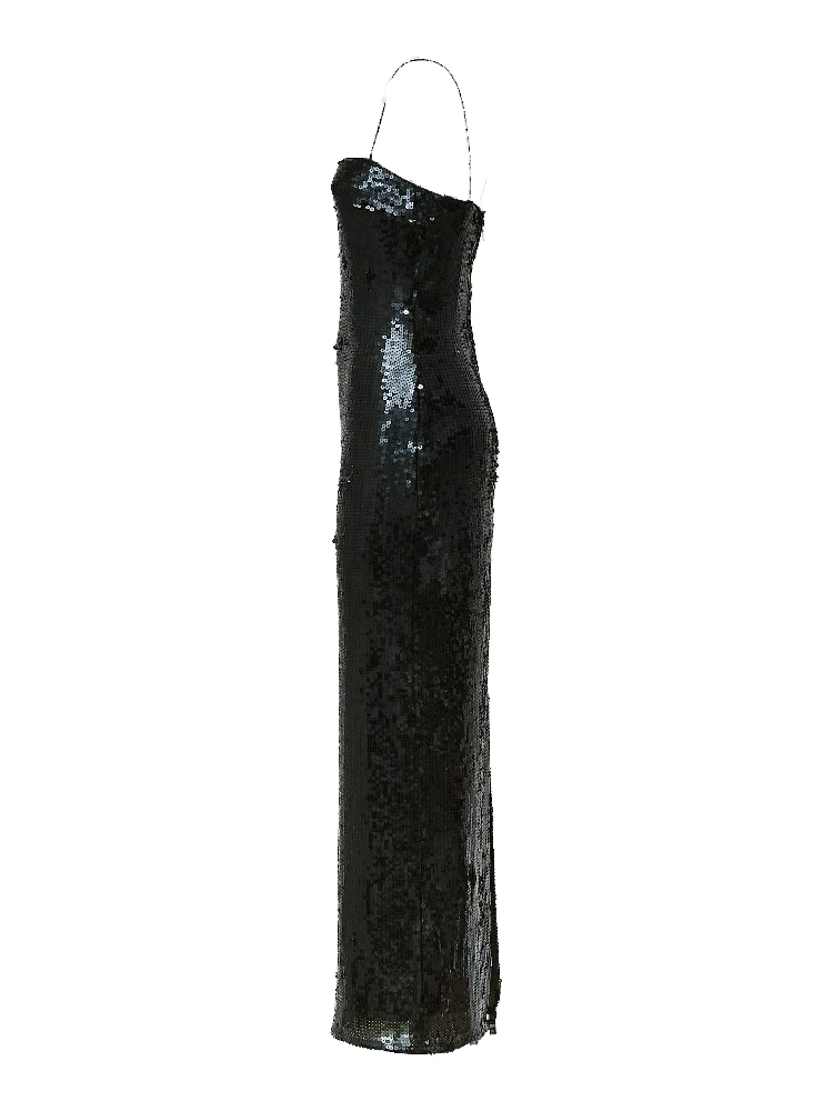 Yuliana Sequins Maxi Slip Dress alternative