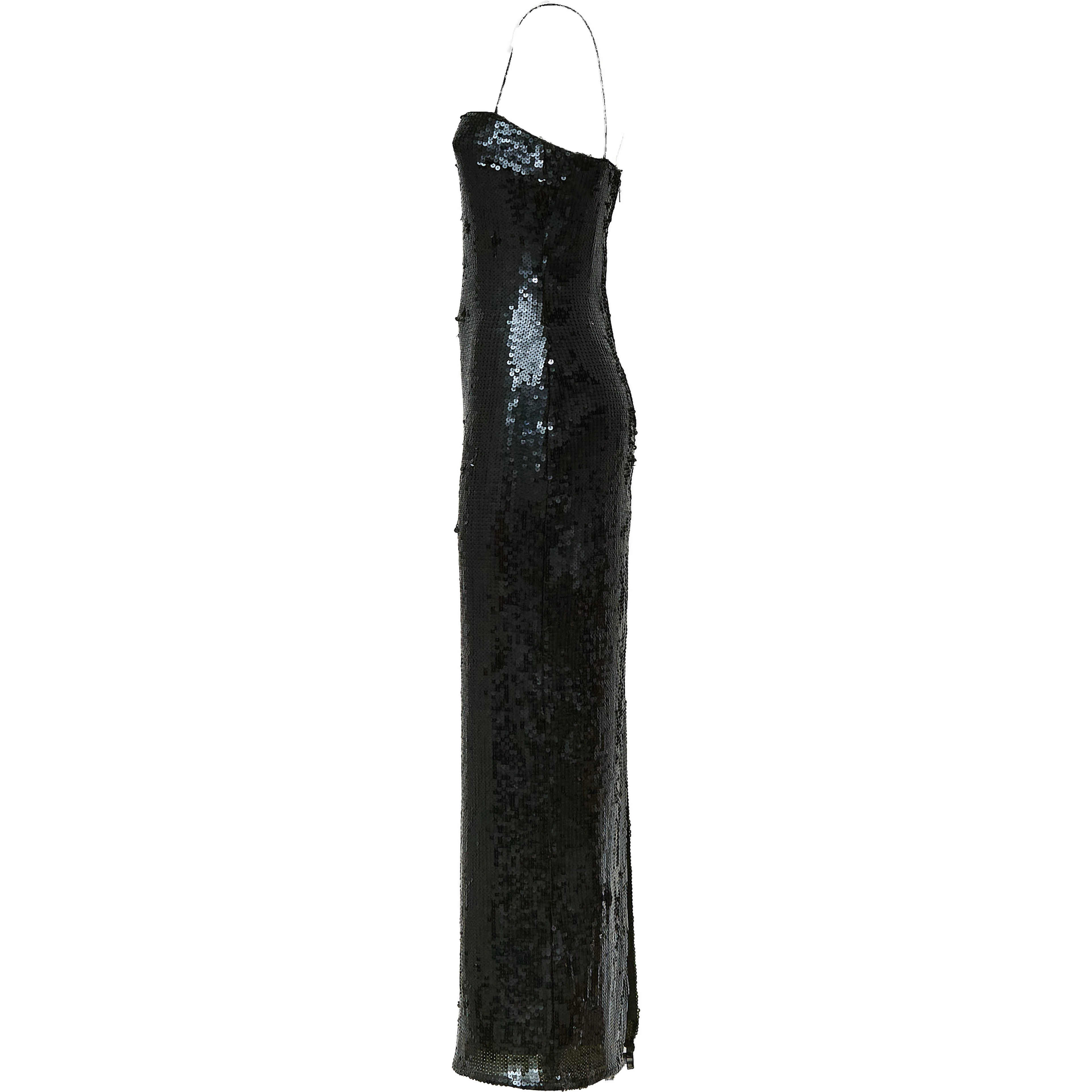 Yuliana Sequins Maxi Slip Dress
