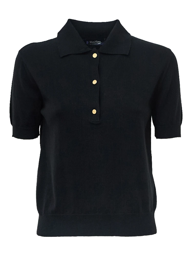 Polo Pomposa In Cotone, Seta, Cashmere