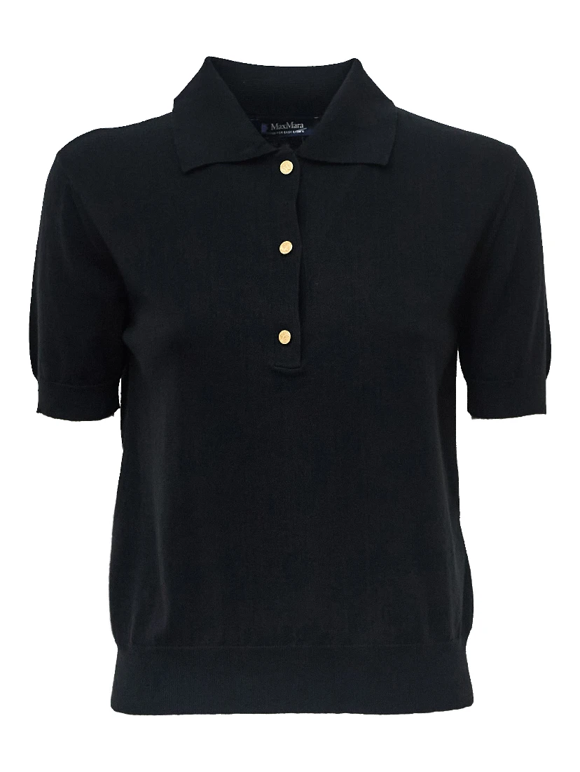 Polo Pomposa In Cotone, Seta, Cashmere