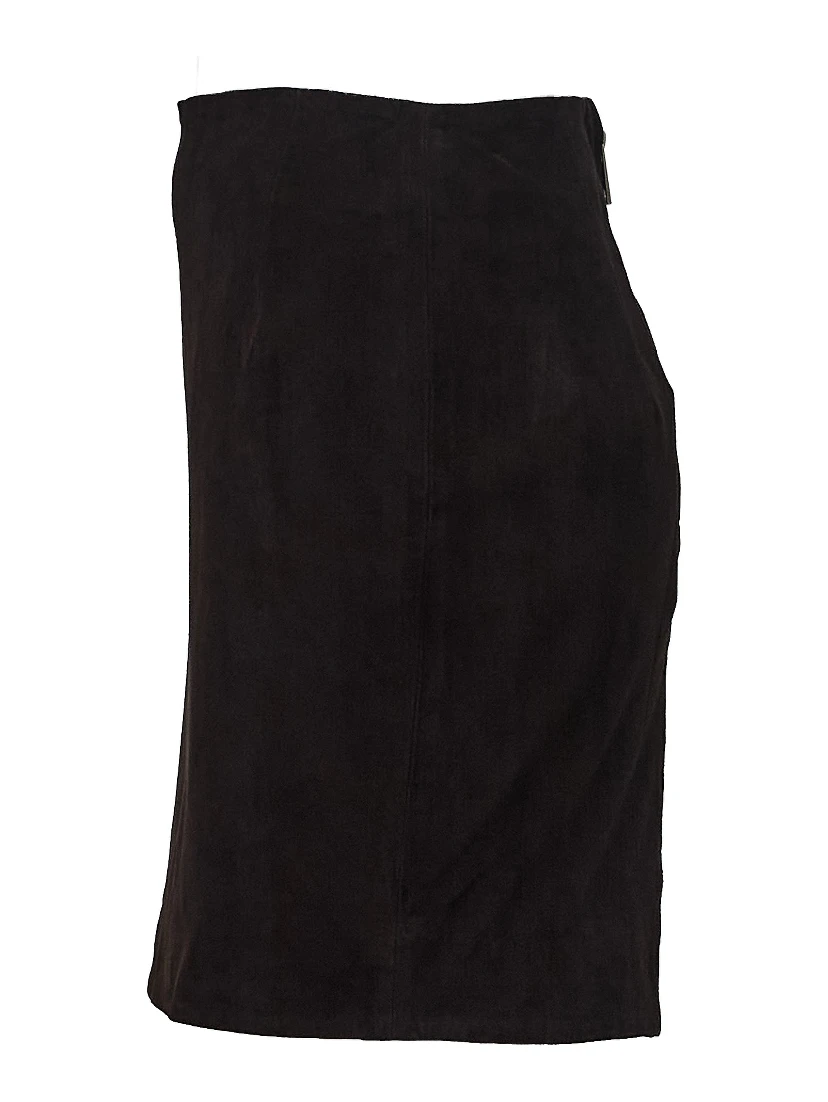 Mula Suede Mini Skirt