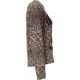 Graphic Wool Sweater Tiger