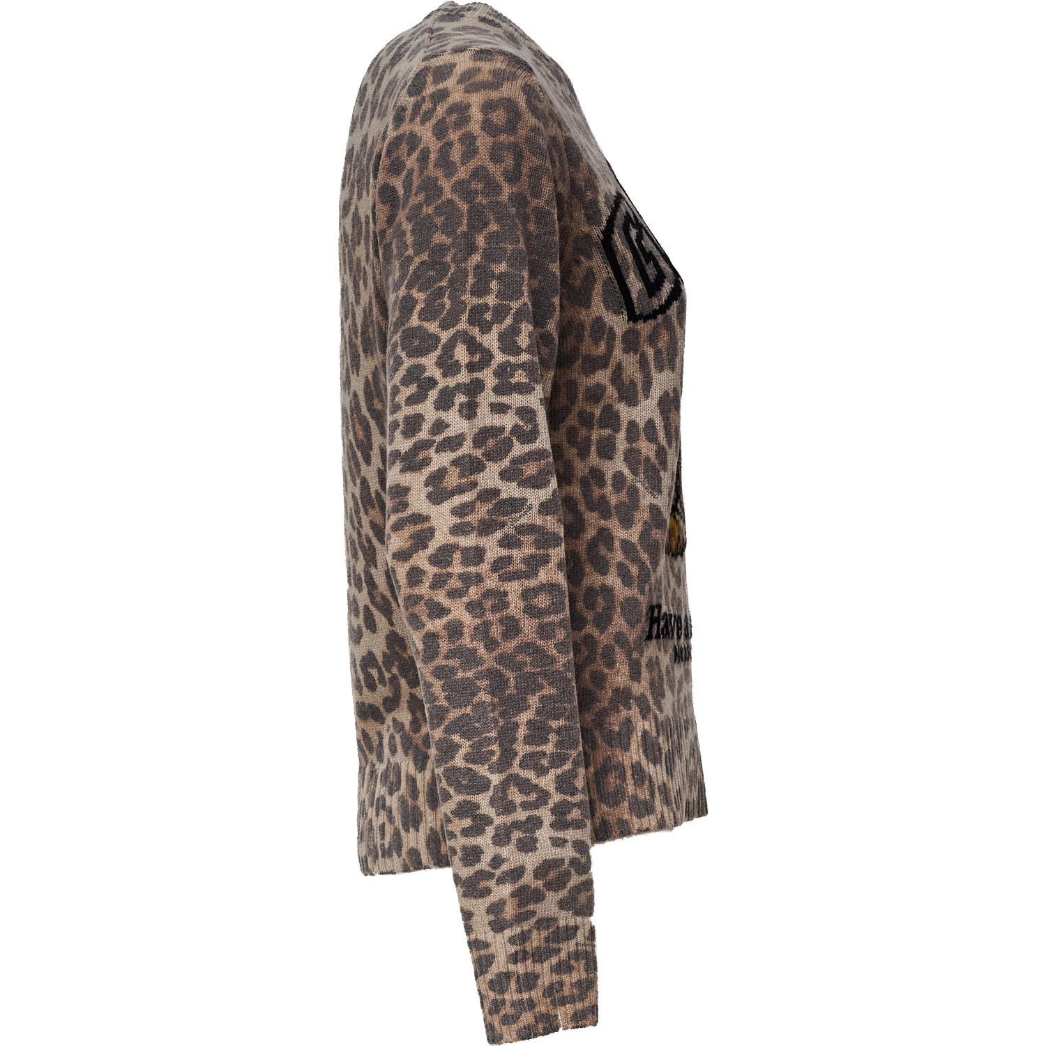 Graphic Wool Sweater Tiger